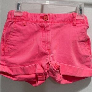 J. Crew Neon Pink Shorts